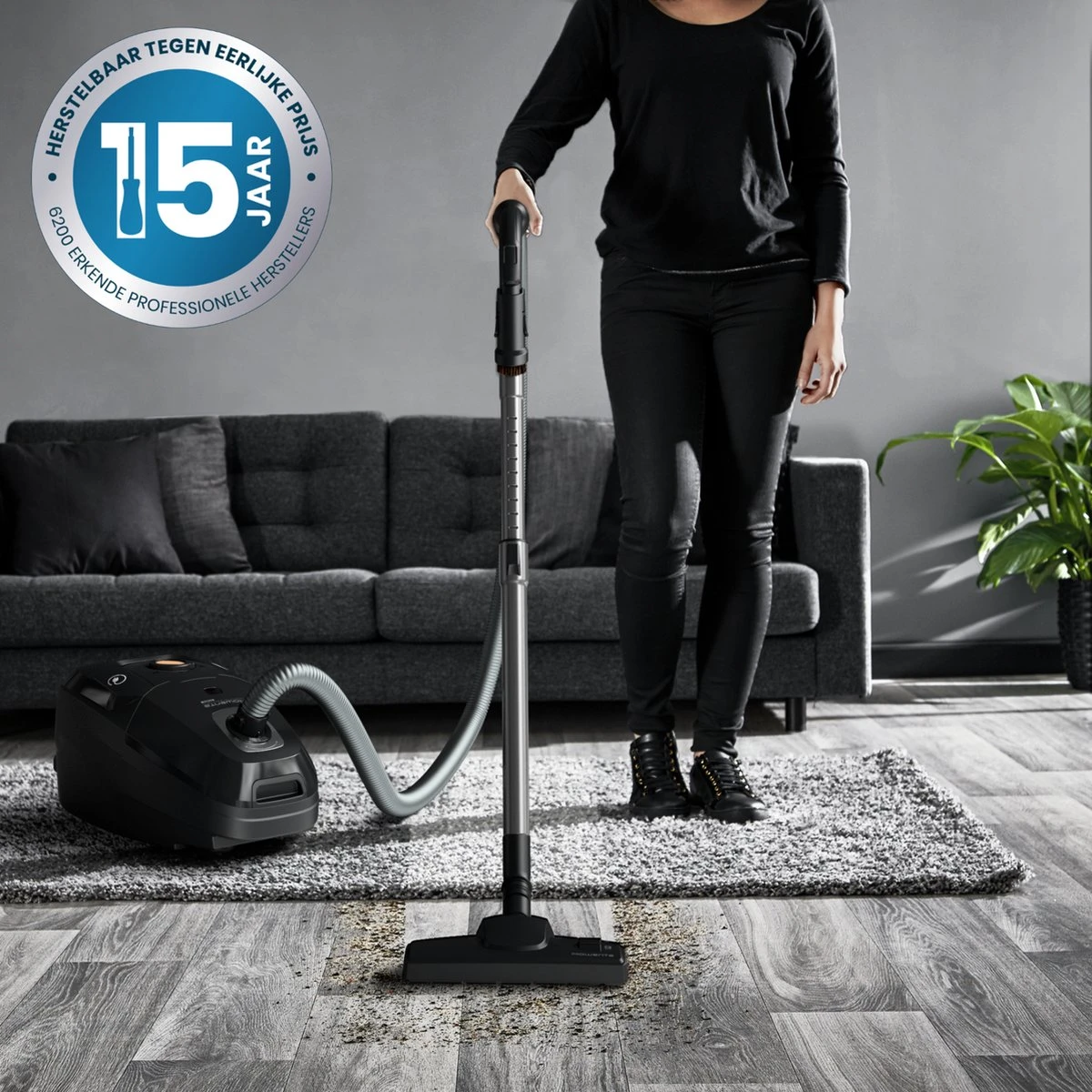 Rowenta Green Force Effitech RO6189 - Stofzuiger Met Zak 6 Rowenta Green Force Effitech RO6189 - Stofzuiger Met Zak - Afbeelding 6