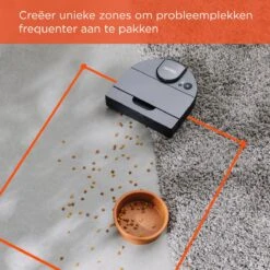 Neato® D10 Intelligente Robotstofzuiger - Echt HEPA-filter En Lasermapping-navigatie - Bediening Via App - 300 Minuten Looptijd Met Automatisch Opladen En Hervatten - Zilvergrijs -Leifheit Store 1200x1200 1900