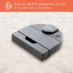 Neato® D10 Intelligente Robotstofzuiger - Echt HEPA-filter En Lasermapping-navigatie - Bediening Via App - 300 Minuten Looptijd Met Automatisch Opladen En Hervatten - Zilvergrijs -Leifheit Store 1200x1200 1901