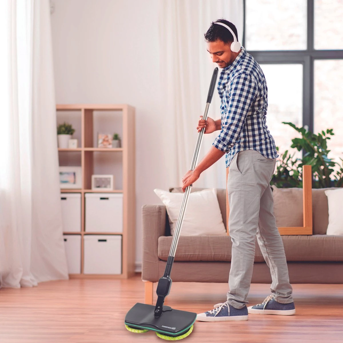 Starlyf - Vloerwisser - Elektrisch Roterende Bezem - 5 Starlyf - Vloerwisser - Elektrisch Roterende Bezem - - Afbeelding 5