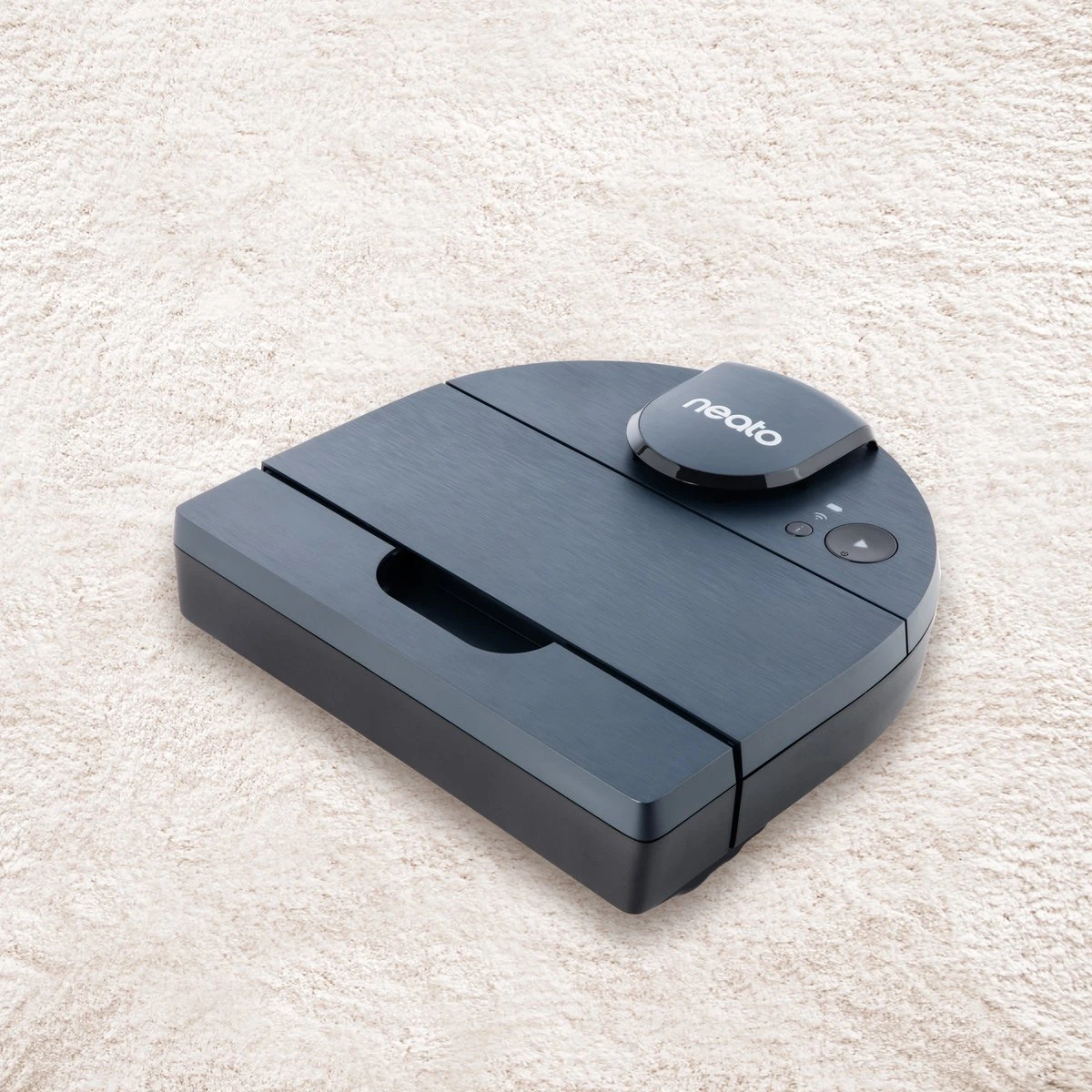 Neato® D8 Intelligente Robotstofzuiger - D-vormig Design, Lasermapping-navigatie, Alexa-verbinding, 100 Minuten Looptijd Met Automatisch Opladen En Hervatten - Indigo Blauw 4 Neato® D8 Intelligente Robotstofzuiger - D-vormig Design, Lasermapping-navigatie, Alexa-verbinding, 100 Minuten Looptijd Met Automatisch Opladen En Hervatten - Indigo Blauw - Afbeelding 4