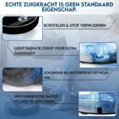 Maxi Smart Robotstofzuiger - Robotstofzuiger Met Optie Tot Dweilfunctie – Borstelfunctie - Inclusief APP -Leifheit Store 1200x1200 1943