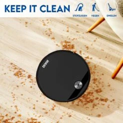 Maxi Smart Robotstofzuiger - Robotstofzuiger Met Optie Tot Dweilfunctie – Borstelfunctie - Inclusief APP -Leifheit Store 1200x1200 1945