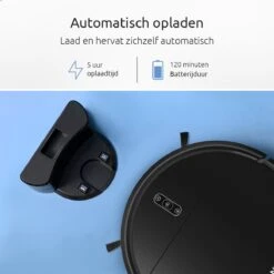 CleanDays Robotstofzuiger D2-007 Met Dweilfunctie - Met Laadstation - Dweilrobot - Huisdieren - Robot Stofzuiger - Stofzuiger Robot -Leifheit Store 1200x1200 1969