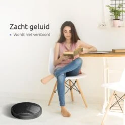 CleanDays Robotstofzuiger D2-007 Met Dweilfunctie - Met Laadstation - Dweilrobot - Huisdieren - Robot Stofzuiger - Stofzuiger Robot -Leifheit Store 1200x1200 1973