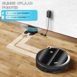 Sanbo D-503 Pro Robotstofzuiger V2 - 2500 PA Zuigkracht - Inclusief HD-Camera & App - Zwart - Inclusief Laadstation - Dweilrobot -Leifheit Store 1200x1200 1994