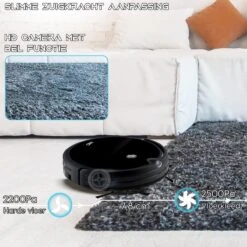 Sanbo D-503 Pro Robotstofzuiger V2 - 2500 PA Zuigkracht - Inclusief HD-Camera & App - Zwart - Inclusief Laadstation - Dweilrobot -Leifheit Store 1200x1200 1998