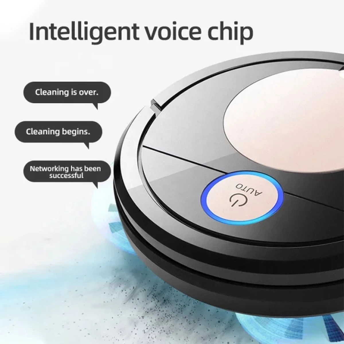 THEROB - Smart Robot Stofzuiger Met App. (zwart/zilver) Van € 139,95 Nu TIJDELIJK Voor € 69.89 11 THEROB - Smart Robot Stofzuiger Met App. (zwart/zilver) Van € 139,95 Nu TIJDELIJK Voor € 69.89 - Afbeelding 11