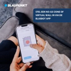 Blaupunkt Bluebot Comfort Plus - Robotstofzuiger Met Dweilfunctie - Leegt Automatisch - Laser Navigatie -Leifheit Store 1200x1200 2074