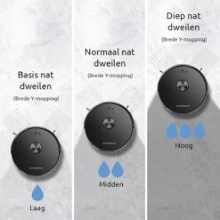 CleanDays XR500 LiDAR Robotstofzuiger Met Y-shape Dweilfunctie - Met Laadstation - Scant De Gehele Ruimte - Grote Zuigkracht 6500PA - Geschikt Voor Huisdieren -Leifheit Store 1200x1200 2121