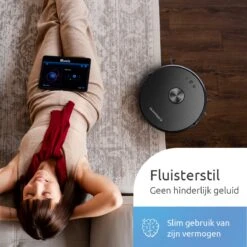 CleanDays XR500 LiDAR Robotstofzuiger Met Y-shape Dweilfunctie - Met Laadstation - Scant De Gehele Ruimte - Grote Zuigkracht 6500PA - Geschikt Voor Huisdieren -Leifheit Store 1200x1200 2128