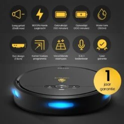 Clean Golden® Robotstofzuiger Met Dweilfunctie – Draadloze Stofzuiger Met Laadstation – Automatische Stofzuiger & Dweilrobot -Leifheit Store 1200x1200 2148