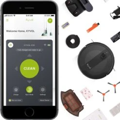 Merkloos E20 Robot Stofzuiger - Zwart/ Automatisch Opladen/ Alexa, Google Ondersteund/ 3 Standen/ Zelfsturend (Smart) -Leifheit Store 1200x1200 2159