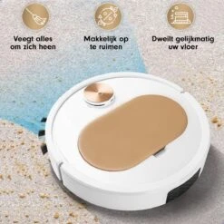 Seidon Robotstofzuiger - Dweilrobot - Dweilfunctie - App Bediening - Hoge Zuigkracht -Leifheit Store 1200x1200 2185