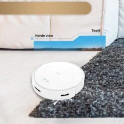 Seidon Robotstofzuiger - Dweilrobot - Dweilfunctie - App Bediening - Hoge Zuigkracht -Leifheit Store 1200x1200 2190
