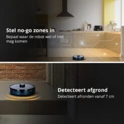 Clean Golden® Robotstofzuiger Met Dweilfunctie & Laadstation - Draadloos Stofzuiger Robot - Dweilrobot - 3 In 1 Reinigingssysteem -Leifheit Store 1200x1200 2205