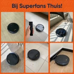 Happysnoots Robotstofzuiger Met Dweilfunctie - Dweilrobot - Draadloos -Leifheit Store 1200x1200 2242