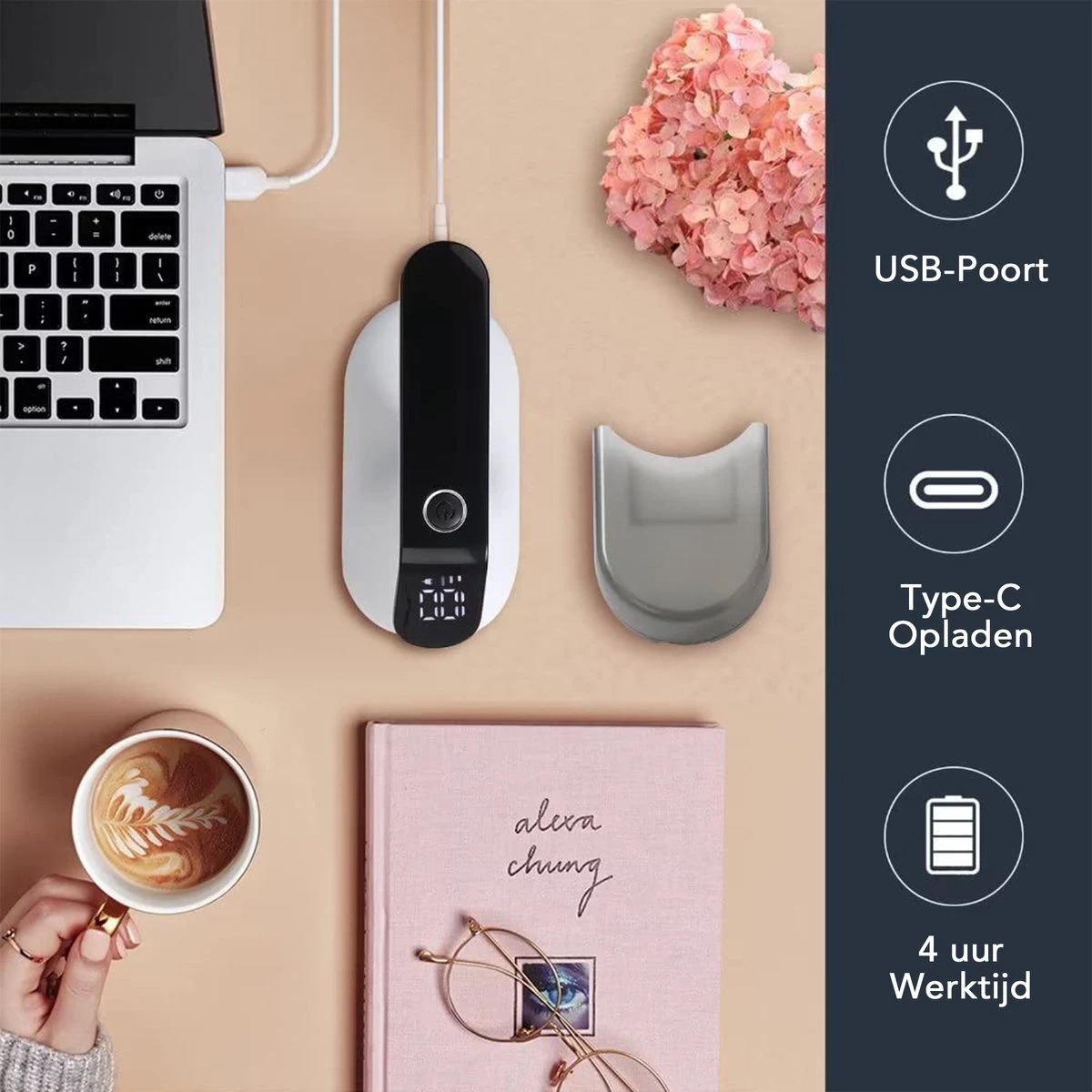 DOWO® - Elektrische Pluizenverwijderaar - Ontpluizer - Draadloos En Oplaadbaar - Pluizentondeuse - 3 Extra Opzetstukken - Zwart 3 DOWO® - Elektrische Pluizenverwijderaar - Ontpluizer - Draadloos En Oplaadbaar - Pluizentondeuse - 3 Extra Opzetstukken - Zwart - Afbeelding 3