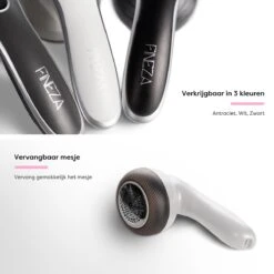 Fineza Pluizenverwijderaar – Electrisch – Ontpluizer – Ontpiller – Draadloos – Wit -Leifheit Store 1200x1200 2325