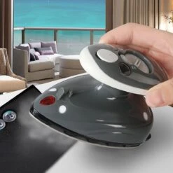 Jago - Mini Strijkijzer - Reisstrijkijzer - Stoomstrijkijzer - Droog En Stoom Strijken - Strijkijzer Met Stoomgenerator - Grijs -Leifheit Store 1200x1200 2334