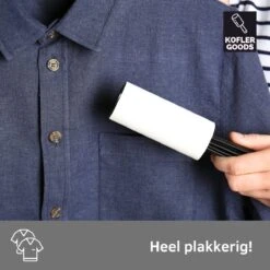 Koflergoods - Kledingroller - Kleefroller - Set Van 6 Stuks - Plakroller - Stofroller - Pluisroller - Haren Opruimen - Stof Verwijderen 6 Koflergoods - Kledingroller - Kleefroller - Set Van 6 Stuks - Plakroller - Stofroller - Pluisroller - Haren Opruimen - Stof Verwijderen -Leifheit Store 1200x1200 2342