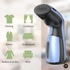 Carefree Kledingstomer - Handstomer - Stomer Kleding - Stoomstrijkijzer - Kleding Stomer - Blauw - Sinterklaas- -Leifheit Store 1200x1200 2360