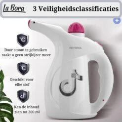 Merkloos Kleding Stomer - Stoom Reiniger - Stoom Apparaat - Ontkreuker - 200ml -Leifheit Store 1200x1200 2371