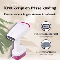 Add To Life E01Pro Kledingstomer – Stoomapparaat Kleding - Steamer – Stomer Kleding - Handstomer – Handstoomreiniger – Ingebouwd Reinigingssysteem - Inclusief Water Beschermende Reistas 13 Add To Life E01Pro Kledingstomer – Stoomapparaat Kleding - Steamer – Stomer Kleding - Handstomer – Handstoomreiniger – Ingebouwd Reinigingssysteem - Inclusief Water Beschermende Reistas -Leifheit Store 1200x1200 2384