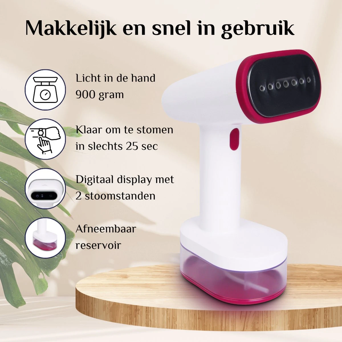 Add To Life E01Pro Kledingstomer – Stoomapparaat Kleding - Steamer – Stomer Kleding - Handstomer – Handstoomreiniger – Ingebouwd Reinigingssysteem - Inclusief Water Beschermende Reistas 4 Add To Life E01Pro Kledingstomer – Stoomapparaat Kleding - Steamer – Stomer Kleding - Handstomer – Handstoomreiniger – Ingebouwd Reinigingssysteem - Inclusief Water Beschermende Reistas - Afbeelding 4