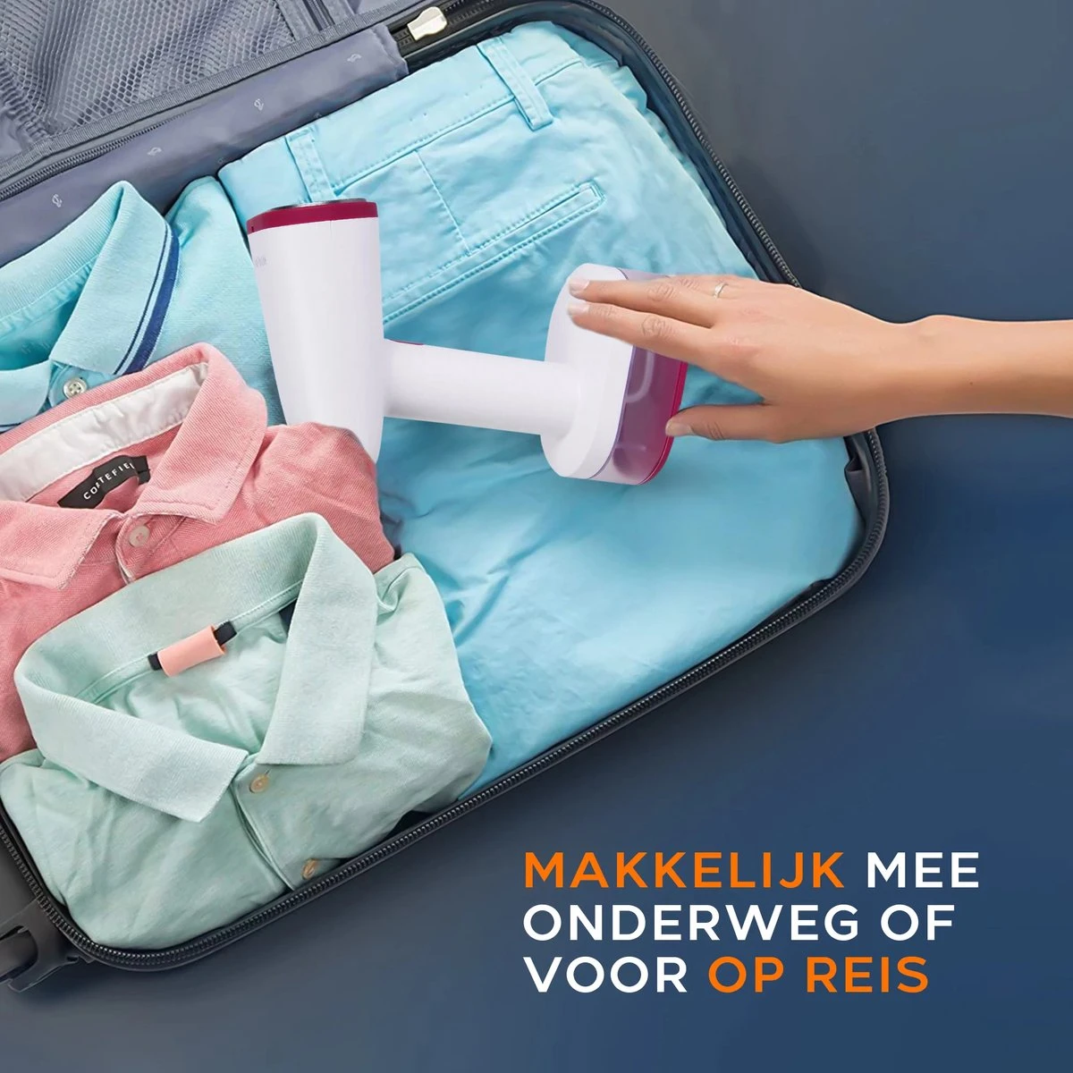 Add To Life E01Pro Kledingstomer – Stoomapparaat Kleding - Steamer – Stomer Kleding - Handstomer – Handstoomreiniger – Ingebouwd Reinigingssysteem - Inclusief Water Beschermende Reistas 10 Add To Life E01Pro Kledingstomer – Stoomapparaat Kleding - Steamer – Stomer Kleding - Handstomer – Handstoomreiniger – Ingebouwd Reinigingssysteem - Inclusief Water Beschermende Reistas - Afbeelding 10