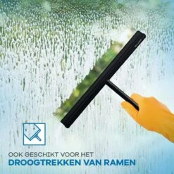 WITTS Luxe Vloerwisser - RVS - Vloertrekker - Vloertrekker Met Steel - Vloerwisser Badkamer -Leifheit Store 1200x1200 24