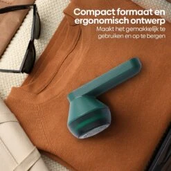 Revo Goods Elektrische Pluizenverwijderaar - Geschikt Voor Kleding En Meubels - Pluisjes - Oplaadbaar Pluizentondeuse - 10 Revo Goods Elektrische Pluizenverwijderaar - Geschikt Voor Kleding En Meubels - Pluisjes - Oplaadbaar Pluizentondeuse - -Leifheit Store 1200x1200 2420