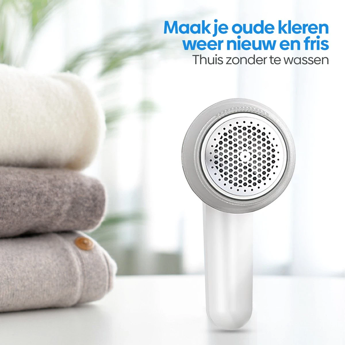 Revo Goods Elektrische Pluizenverwijderaar - Geschikt Voor Kleding En Meubels - Pluisjes - Oplaadbaar Pluizentondeuse - 6 Revo Goods Elektrische Pluizenverwijderaar - Geschikt Voor Kleding En Meubels - Pluisjes - Oplaadbaar Pluizentondeuse - - Afbeelding 6