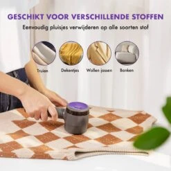 DynaBright Elektrische Pluizenverwijderaar - Draadloos - 2 Extra Opzetstukken - Pluizentondeuse - Grijs 9 DynaBright Elektrische Pluizenverwijderaar - Draadloos - 2 Extra Opzetstukken - Pluizentondeuse - Grijs -Leifheit Store 1200x1200 2428