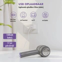 DynaBright Elektrische Pluizenverwijderaar - Draadloos - 2 Extra Opzetstukken - Pluizentondeuse - Grijs 11 DynaBright Elektrische Pluizenverwijderaar - Draadloos - 2 Extra Opzetstukken - Pluizentondeuse - Grijs -Leifheit Store 1200x1200 2430