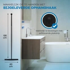 WITTS Luxe Vloerwisser - RVS - Vloertrekker - Vloertrekker Met Steel - Vloerwisser Badkamer -Leifheit Store 1200x1200 25