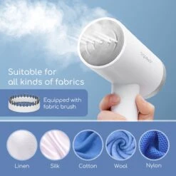 Aigostar Tiny 31RSM - Kledingstomer - Handstomer - 1200W - Wit 12 Aigostar Tiny 31RSM - Kledingstomer - Handstomer - 1200W - Wit -Leifheit Store 1200x1200 2506