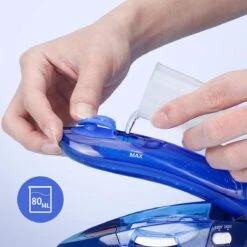 Aigostar Lucas 31PYF - Stoomstrijkijzer Travel/Reisstrijkijzer - 1100W - Paars/Wit -Leifheit Store 1200x1200 2520