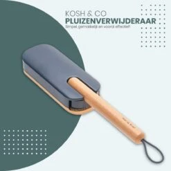 Ontpluizer + GRATIS Kledingborstel - Pluizenverwijderaar - Pluizenroller - Pluizentondeuse - Pluizenborstel - Pluizendief - Blauw -Leifheit Store 1200x1200 2529