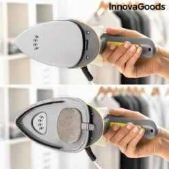 Mini Verticaal/horizontaal 2-in-1 Stoomstrijkijzer Velyron InnovaGoods 800 W -Leifheit Store 1200x1200 2539