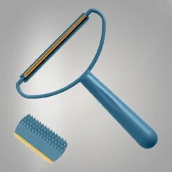 Ease Store – Pluizenverwijderaar – Pluizenborstel – Ontpluizer – Pluizendief - Blauw - Draagbaar – Tapijt – Wol – Dieren – Kleding