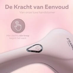 STEAMR - Krachtige Luxe Kledingstomer - Handstomer - Roze -Leifheit Store 1200x1200 2617