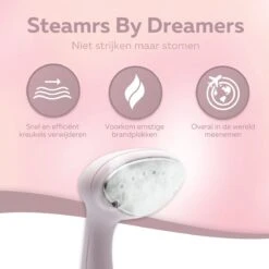 STEAMR - Krachtige Luxe Kledingstomer - Handstomer - Roze -Leifheit Store 1200x1200 2619
