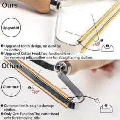 Arctic Fox® High Quality Echt Koper Pluizenverwijderaar - Ontpluizer -Draagbare Lint Remover - Verwijdert Pluisjes - Voor Tapijt - Wollen Kleding - Makkelijk Mee Te Nemen -Leifheit Store 1200x1200 2665