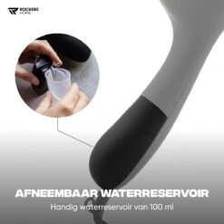 Kledingstomer - Handstomer - Stoomreiniger - Stomer - Luxe Uitvoering - Krachtig En Stijlvol - Inclusief Maatbeker - Snel Opgewarmd (25 Sec) - Geschenkverpakking- 1500W - Merk: Rockerz Home - Kleur: Zwart -Leifheit Store 1200x1200 2675