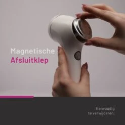 Merkloos Elektrische Pluizenverwijderaar – Ontpluizer – Ontpiller - USB Oplaadbaar – Krachtige Batterij – Extra Grote Scheerkop – Voor Bed/bank/kleding - 3x Opzetstuk – Wit -Leifheit Store 1200x1200 2692