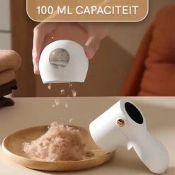 Undicat Pluizenverwijderaar – Oplaadbaar-Draadloss- Extra Borstelset– Kledingontpluizer – Sterk Zuigsysteem – Pluisverwijderaar -Wit– Draagbare Lint Remover– Digitale Power Scherm-3 Standen- -Leifheit Store 1200x1200 2727