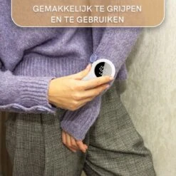 Undicat Pluizenverwijderaar – Oplaadbaar-Draadloss- Extra Borstelset– Kledingontpluizer – Sterk Zuigsysteem – Pluisverwijderaar -Wit– Draagbare Lint Remover– Digitale Power Scherm-3 Standen- -Leifheit Store 1200x1200 2729