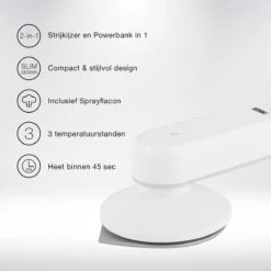 Princess 328000 Iron & Travel – Draadloos – Reisstrijkijzer - Strijkijzer En Powerbank In 1 33 Princess 328000 Iron & Travel – Draadloos – Reisstrijkijzer - Strijkijzer En Powerbank In 1 -Leifheit Store 1200x1200 2765