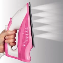 Russell Hobbs Light & Easy Pro Strijkijzer / Stoomstrijkijzer 26461-56 - Roze -Leifheit Store 1200x1200 2777
